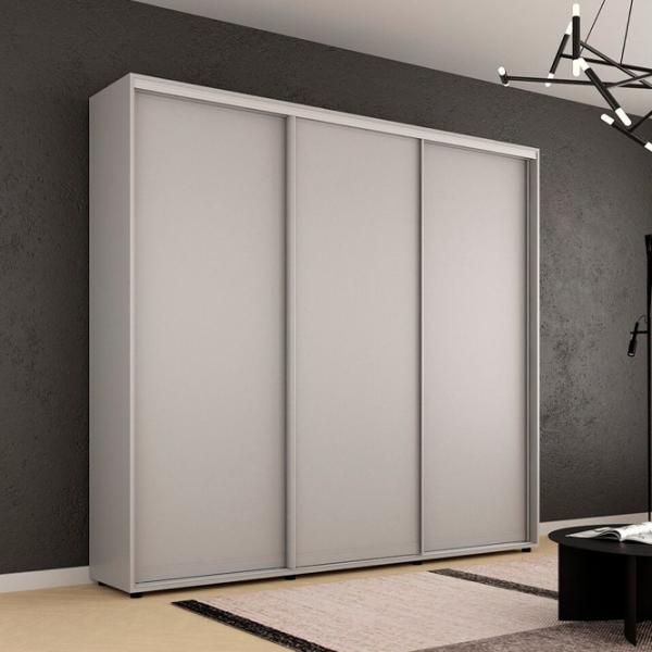 Dulap Mobildor-Lux Compact 240 x 45 x 220 / PAL / Gri deschis photo 2