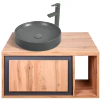 Seturi mobilă de baie Aquatoria 52.01 PAL / Brown