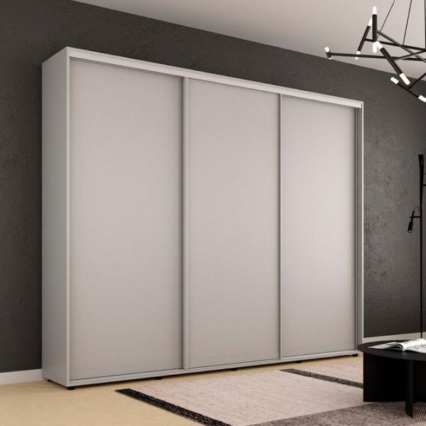 Dulap Mobildor-Lux Compact 270 x 45 x 220 / PAL / Gri deschis photo 2