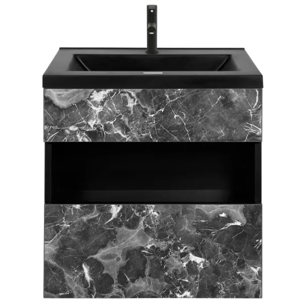 Dulap cu lavoar Aquatoria Nero PAL / Gray photo 1