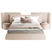 Кровать Indart Florida  / ЛДСП / Бежевый