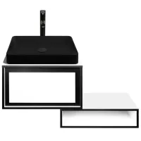 Seturi mobilă de baie Aquatoria Eclipse PAL / White