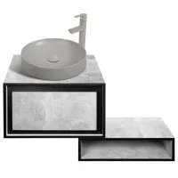 Seturi mobilă de baie Aquatoria Eclipse PAL / Gray