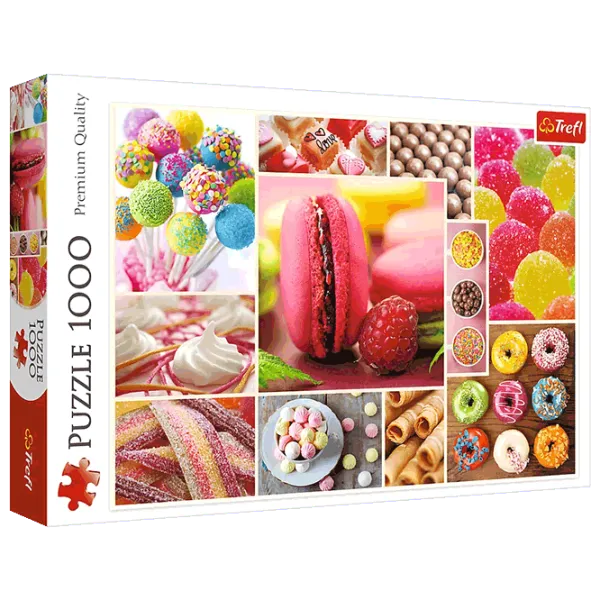 Puzzle Trefl Candy 12+/ Количество деталей: 1000 photo 1 Puzzle Trefl Candy 12+/ Количество деталей: 1000 photo 1