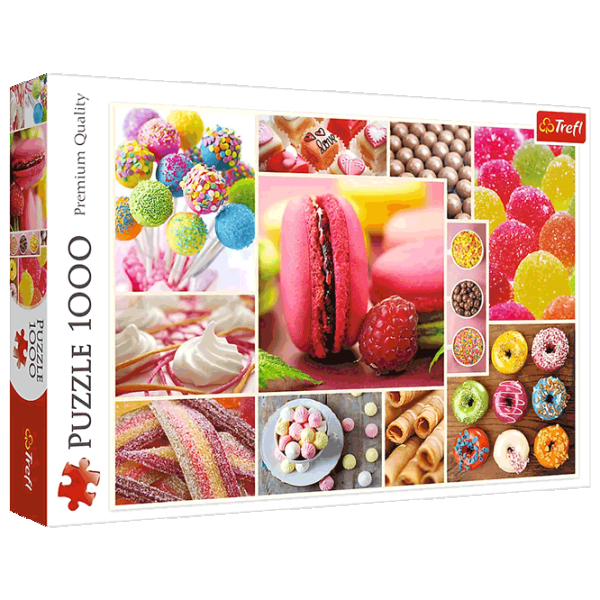Puzzle Trefl Candy 12+/ Количество деталей: 1000 photo 1 Puzzle Trefl Candy 12+/ Количество деталей: 1000 photo 1