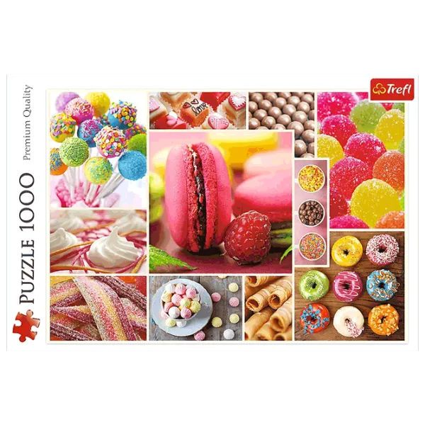 Puzzle Trefl Candy 12+/ Количество деталей: 1000 photo 2 Puzzle Trefl Candy 12+/ Количество деталей: 1000 photo 2