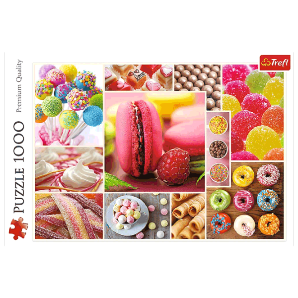 Puzzle Trefl Candy 12+/ Количество деталей: 1000 photo 2 Puzzle Trefl Candy 12+/ Количество деталей: 1000 photo 2