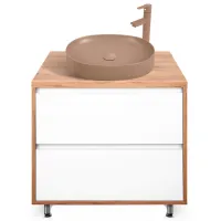 Наборы мебели для ванной комнаты Aquatoria Sirius ЛДСП / Brown