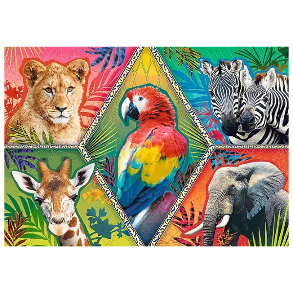 Puzzle Trefl Exotic Animals 10+/ Numărul de piese: 1000 photo 3 Puzzle Trefl Exotic Animals 10+/ Numărul de piese: 1000 photo 3