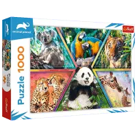 Puzzle Trefl Animal Kingdom 9+/ Количество деталей: 1000