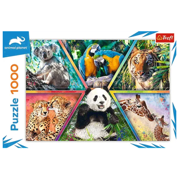 Puzzle Trefl Animal Kingdom 9+/ Numărul de piese: 1000 photo 3