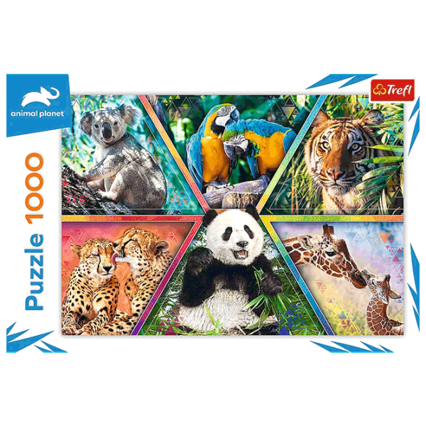 Puzzle Trefl Animal Kingdom 9+/ Numărul de piese: 1000 photo 3