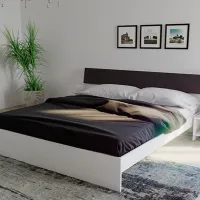 Кровать Indart Light 160 x 200 см / ЛДСП / Разноцветный