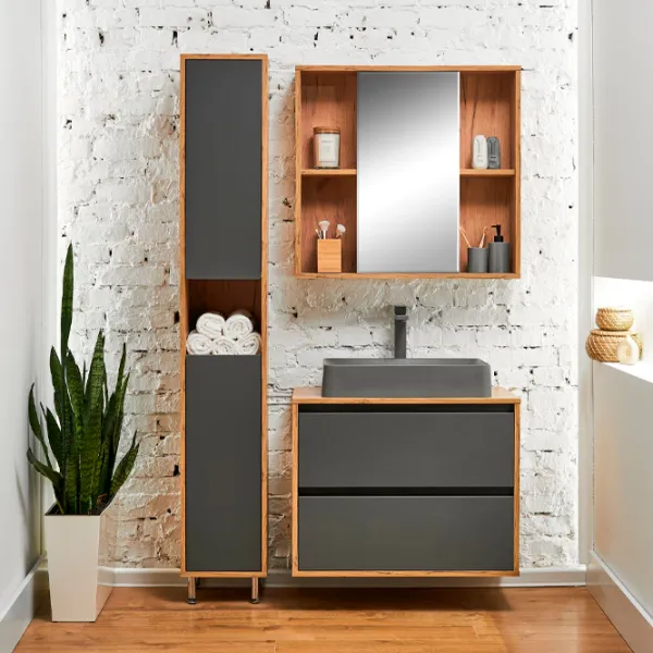 Seturi mobilă de baie Aquatoria Spirit PAL / Brown photo 2