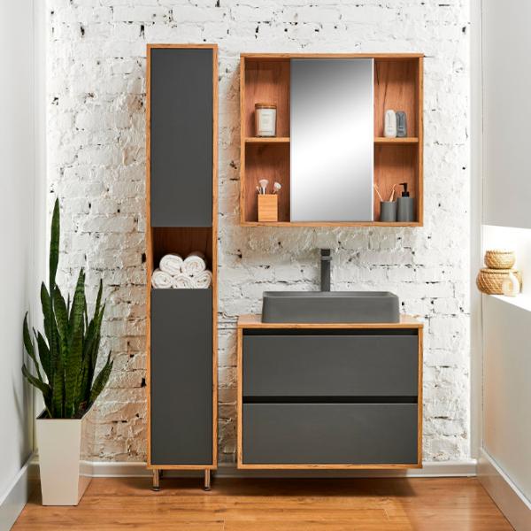 Seturi mobilă de baie Aquatoria Spirit PAL / Brown photo 2