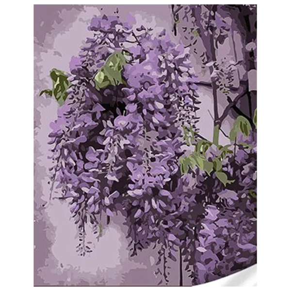 Pictură pe numere Strateg Glicine fragede SS1082 40 x 30 cm / Verticală photo 1 Pictură pe numere Strateg Glicine fragede SS1082 40 x 30 cm / Verticală photo 1