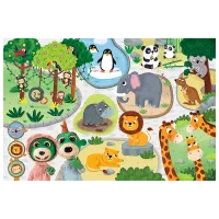 Puzzle Trefl Zoo 2+/ Numărul de piese: 15 photo 2