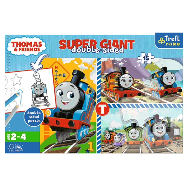 Puzzle Trefl Thomas & Friends 2+/ Numărul de piese: 15 photo 3 Puzzle Trefl Thomas & Friends 2+/ Numărul de piese: 15 photo 3