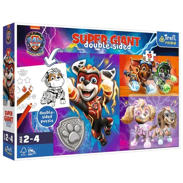 Puzzle Trefl Paw Patrol 2+/ Количество деталей: 15 photo 1 Puzzle Trefl Paw Patrol 2+/ Количество деталей: 15 photo 1