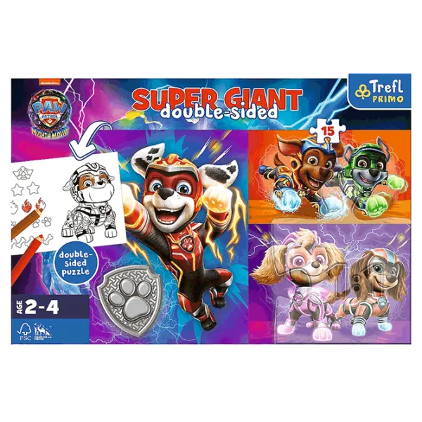 Puzzle Trefl Paw Patrol 2+/ Количество деталей: 15 photo 2 Puzzle Trefl Paw Patrol 2+/ Количество деталей: 15 photo 2