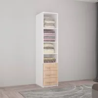 Dulap Mobildor-Lux Smart-Home 40 x 56 x 250 / PAL / Alb photo 2