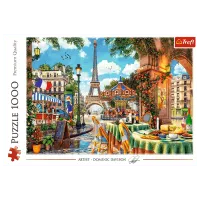 Puzzle Trefl Paris Morning 12+/ Numărul de piese: 1000 photo 3