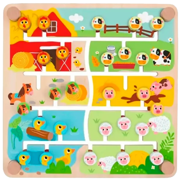 Настольная игра Tooky Toy TH428A 3+/ Развитие photo 1