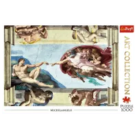 Puzzle Trefl The Creation of Adam 12+/ Numărul de piese: 1000 photo 3