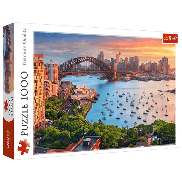 Puzzle Trefl Sydney,Australia 9+/ Количество деталей: 1000 photo 1 Puzzle Trefl Sydney,Australia 9+/ Количество деталей: 1000 photo 1