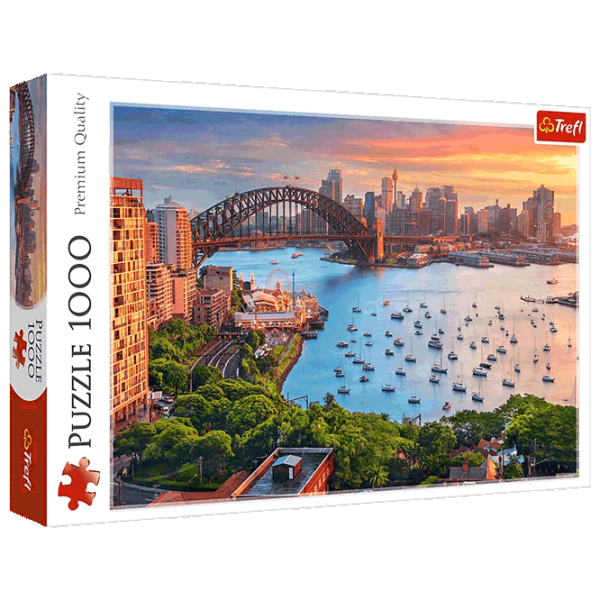 Puzzle Trefl Sydney,Australia 9+/ Количество деталей: 1000 photo 1 Puzzle Trefl Sydney,Australia 9+/ Количество деталей: 1000 photo 1