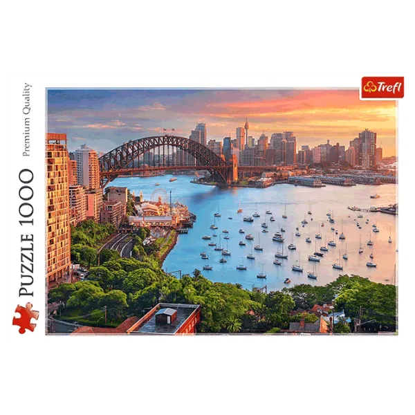 Puzzle Trefl Sydney,Australia 9+/ Количество деталей: 1000 photo 2 Puzzle Trefl Sydney,Australia 9+/ Количество деталей: 1000 photo 2