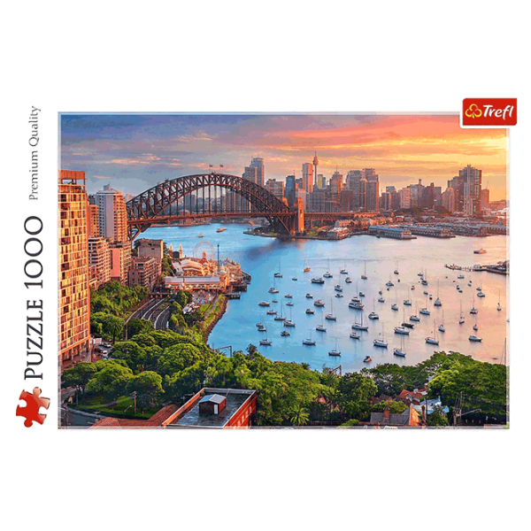 Puzzle Trefl Sydney,Australia 9+/ Количество деталей: 1000 photo 2 Puzzle Trefl Sydney,Australia 9+/ Количество деталей: 1000 photo 2