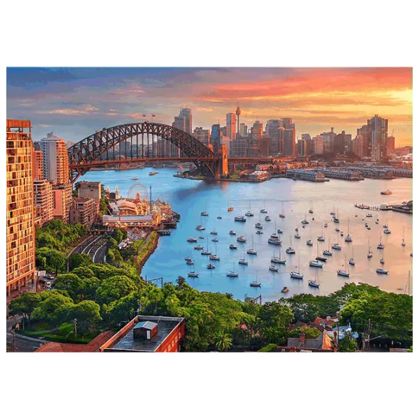 Puzzle Trefl Sydney,Australia 9+/ Количество деталей: 1000 photo 3 Puzzle Trefl Sydney,Australia 9+/ Количество деталей: 1000 photo 3