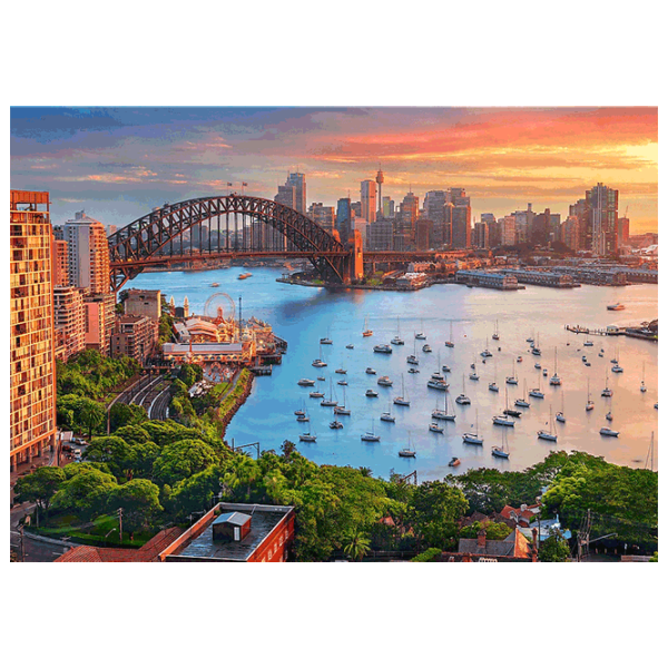 Puzzle Trefl Sydney,Australia 9+/ Количество деталей: 1000 photo 3 Puzzle Trefl Sydney,Australia 9+/ Количество деталей: 1000 photo 3
