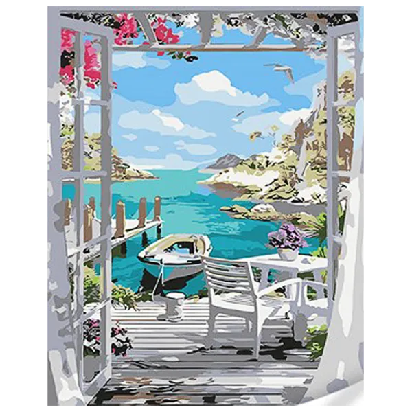 Картина по номерам Strateg Выход к воде SS1047 40 x 30 cm / Вертикальная photo 1