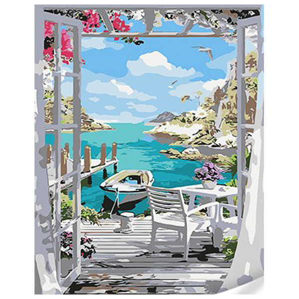 Картина по номерам Strateg Выход к воде SS1047 40 x 30 cm / Вертикальная photo 1