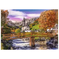 Puzzle Trefl Autumn Bavaria 10+/ Numărul de piese: 1000 photo 2