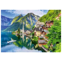 Puzzle Trefl Hallstatt,Austria 10+/ Numărul de piese: 1000 photo 2