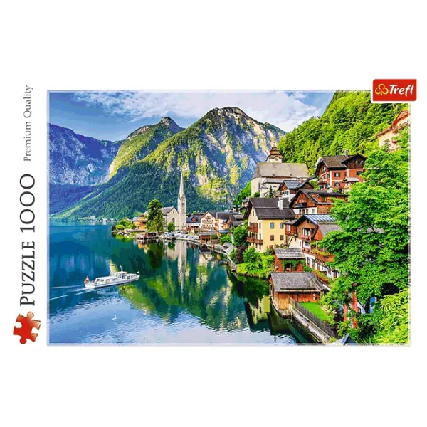 Puzzle Trefl Hallstatt,Austria 10+/ Количество деталей: 1000 photo 3
