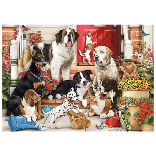 Puzzle Trefl Dog fun 10+/ Numărul de piese: 1043 photo 2