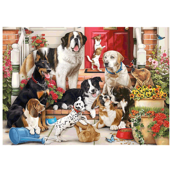 Puzzle Trefl Dog fun 10+/ Numărul de piese: 1043 photo 2