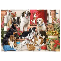 Puzzle Trefl Dog fun 10+/ Numărul de piese: 1043 photo 2