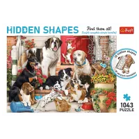 Puzzle Trefl Dog fun 10+/ Numărul de piese: 1043 photo 3