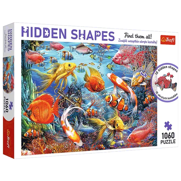 Puzzle Trefl Underwater Life 10+/ Numărul de piese: 1000 photo 1 Puzzle Trefl Underwater Life 10+/ Numărul de piese: 1000 photo 1