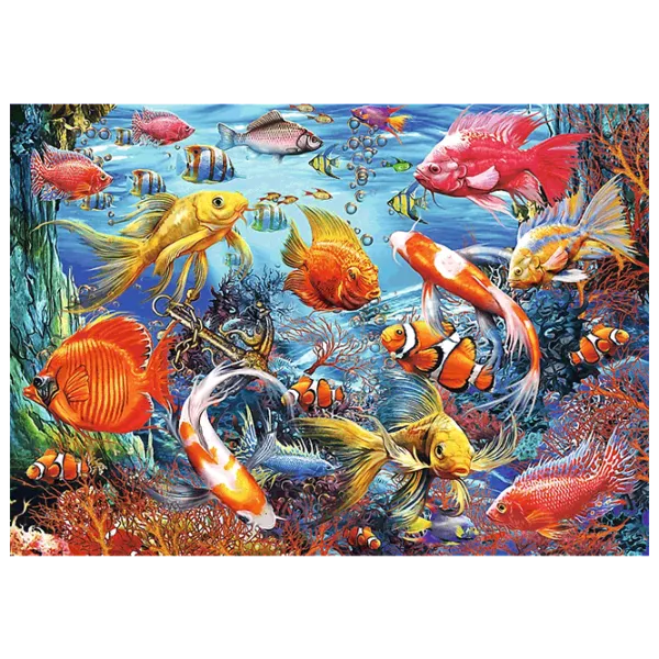 Puzzle Trefl Underwater Life 10+/ Numărul de piese: 1000 photo 2 Puzzle Trefl Underwater Life 10+/ Numărul de piese: 1000 photo 2