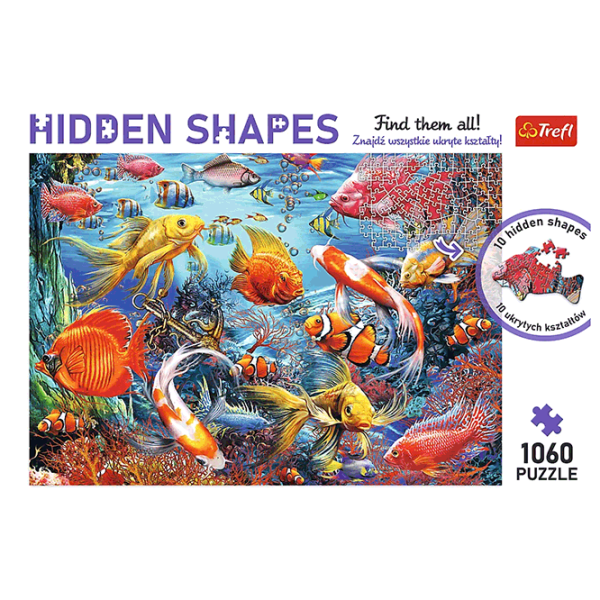 Puzzle Trefl Underwater Life 10+/ Numărul de piese: 1000 photo 3 Puzzle Trefl Underwater Life 10+/ Numărul de piese: 1000 photo 3