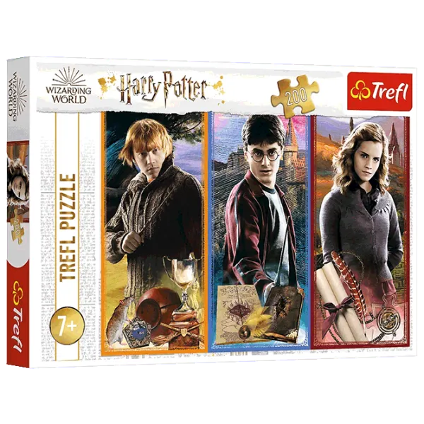 Puzzle Trefl In the world of magic and witchcraft 7+/ Количество деталей: 200 photo 1