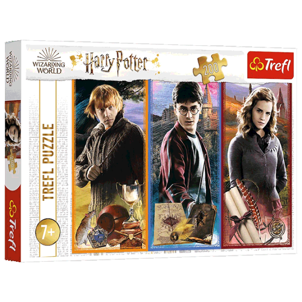Puzzle Trefl In the world of magic and witchcraft 7+/ Количество деталей: 200 photo 1