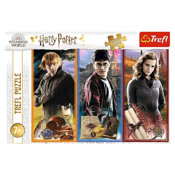 Puzzle Trefl In the world of magic and witchcraft 7+/ Количество деталей: 200 photo 2
