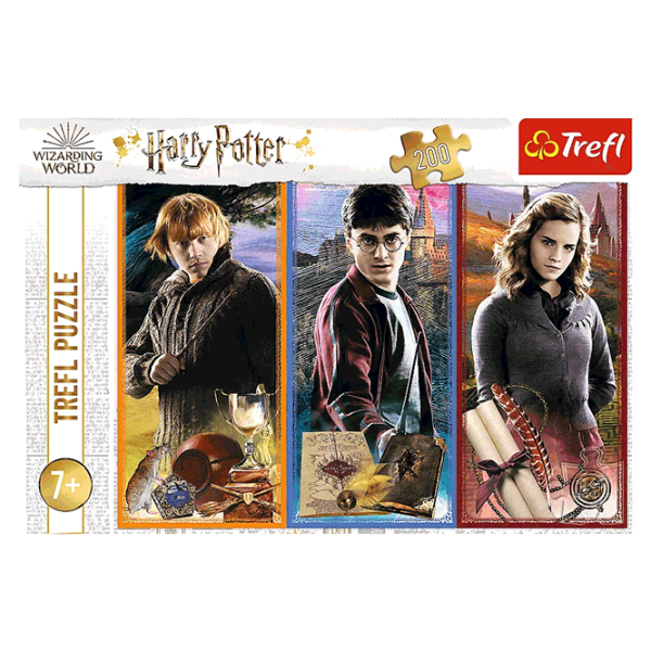 Puzzle Trefl In the world of magic and witchcraft 7+/ Количество деталей: 200 photo 2